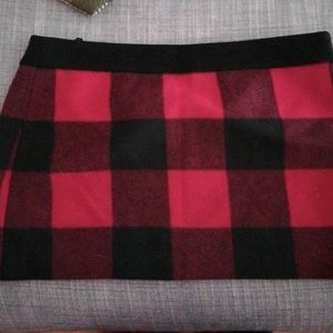 J. Crew plaid skirt, size 2.